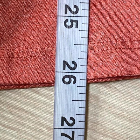 Aubrion Equestrian Performance Pink  V-Neck Tapered Short Sleeve Tee Shirt Sz M - Picture 5 of 5